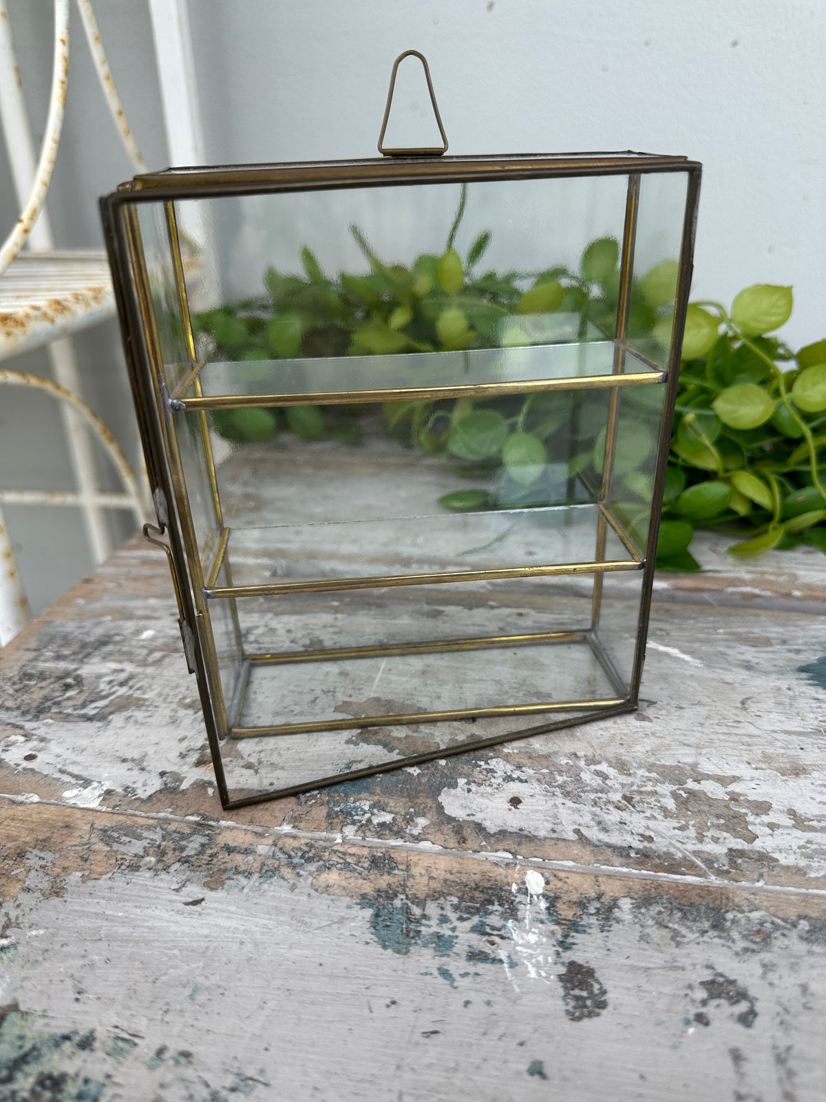 Mini Glass Display shelving Unit