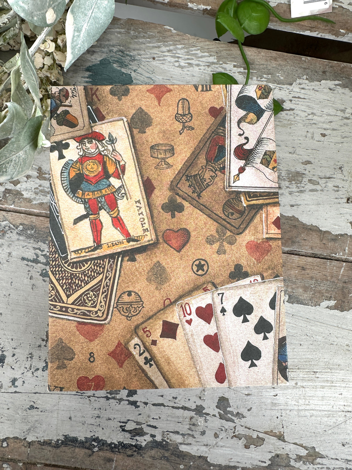 Jotter Pad Poker Cards