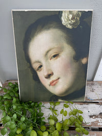 The Look Artwork on block COLLECT ONLY