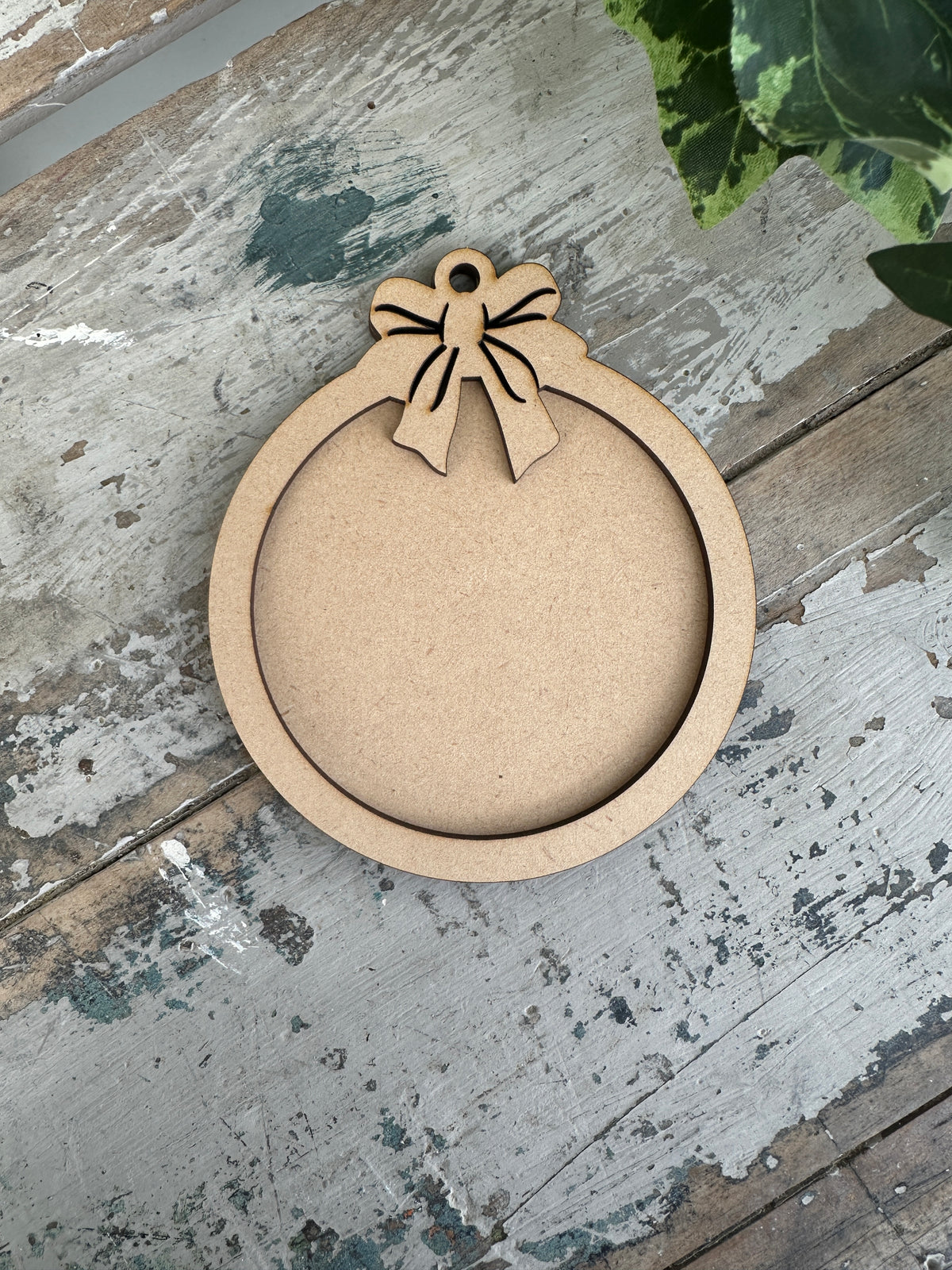 Classic Bow 2 piece set Blank MDF shape