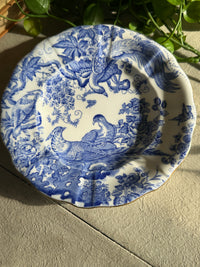 Royal Crown Derby Mikado Blue & White side plate 1951