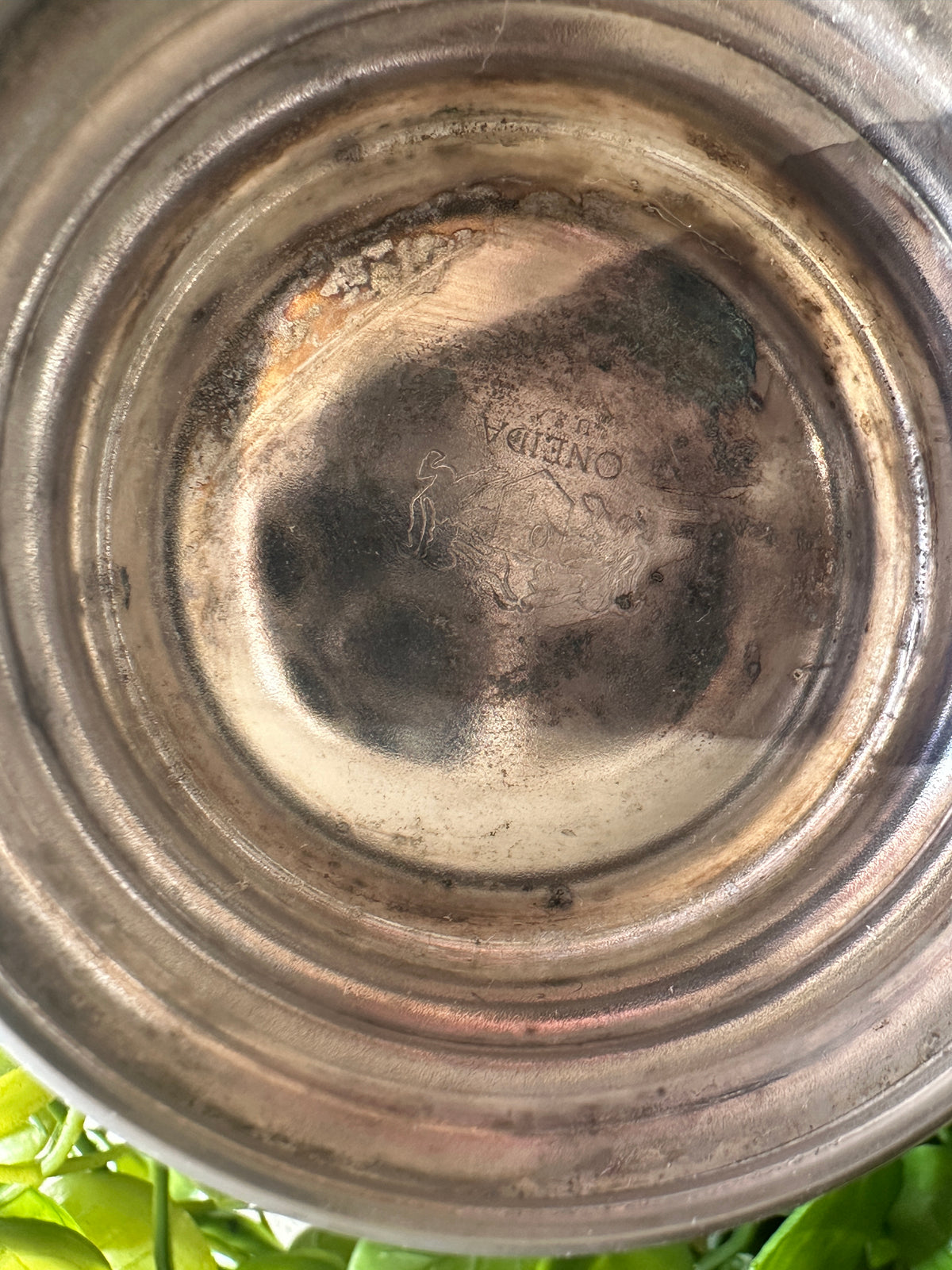 Tea Pot ornate silver plate