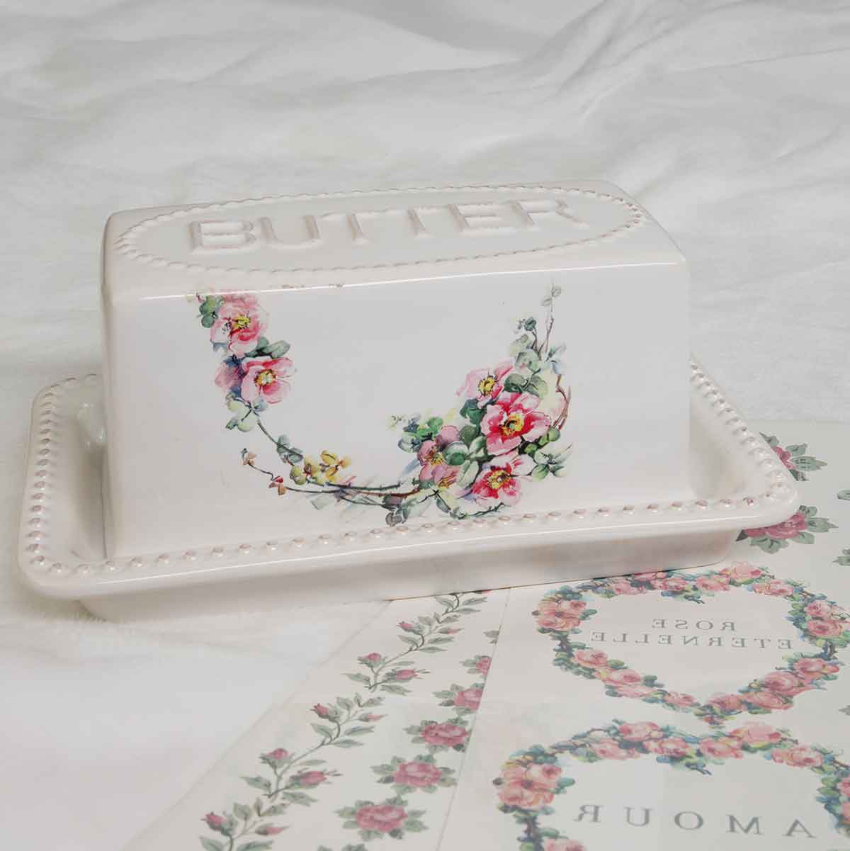 H2O transfer Nostalgic Blooms 2 sheets Redesign with Prima