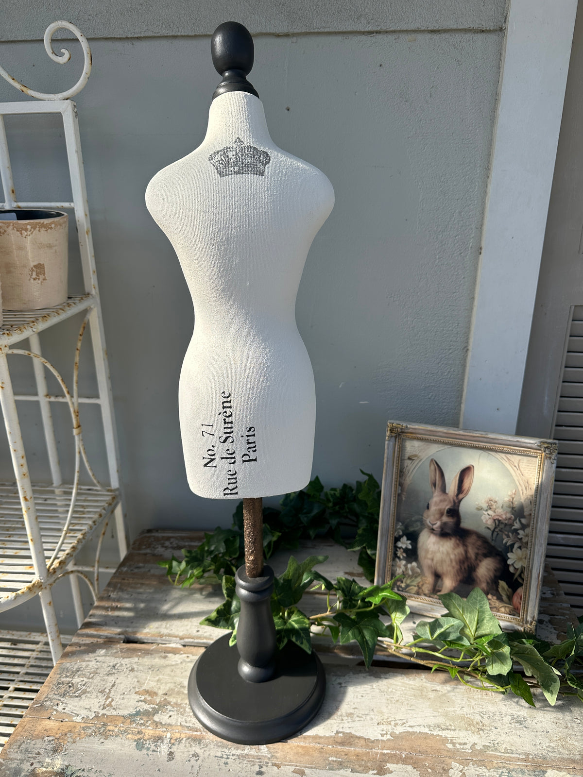 Mannequin torso Tabletop Bust Stand