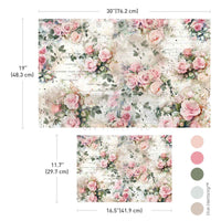 Rosy Reverie Double Delight Fiber Paper 2 sheets