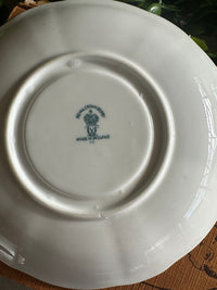 Royal Crown Derby Mikado Blue & White saucer only 1950