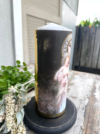 L' innocence Baby and Lamb Candle XL