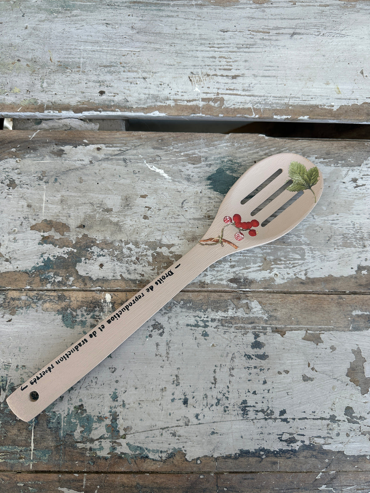 Decorative spoon Pomegranite