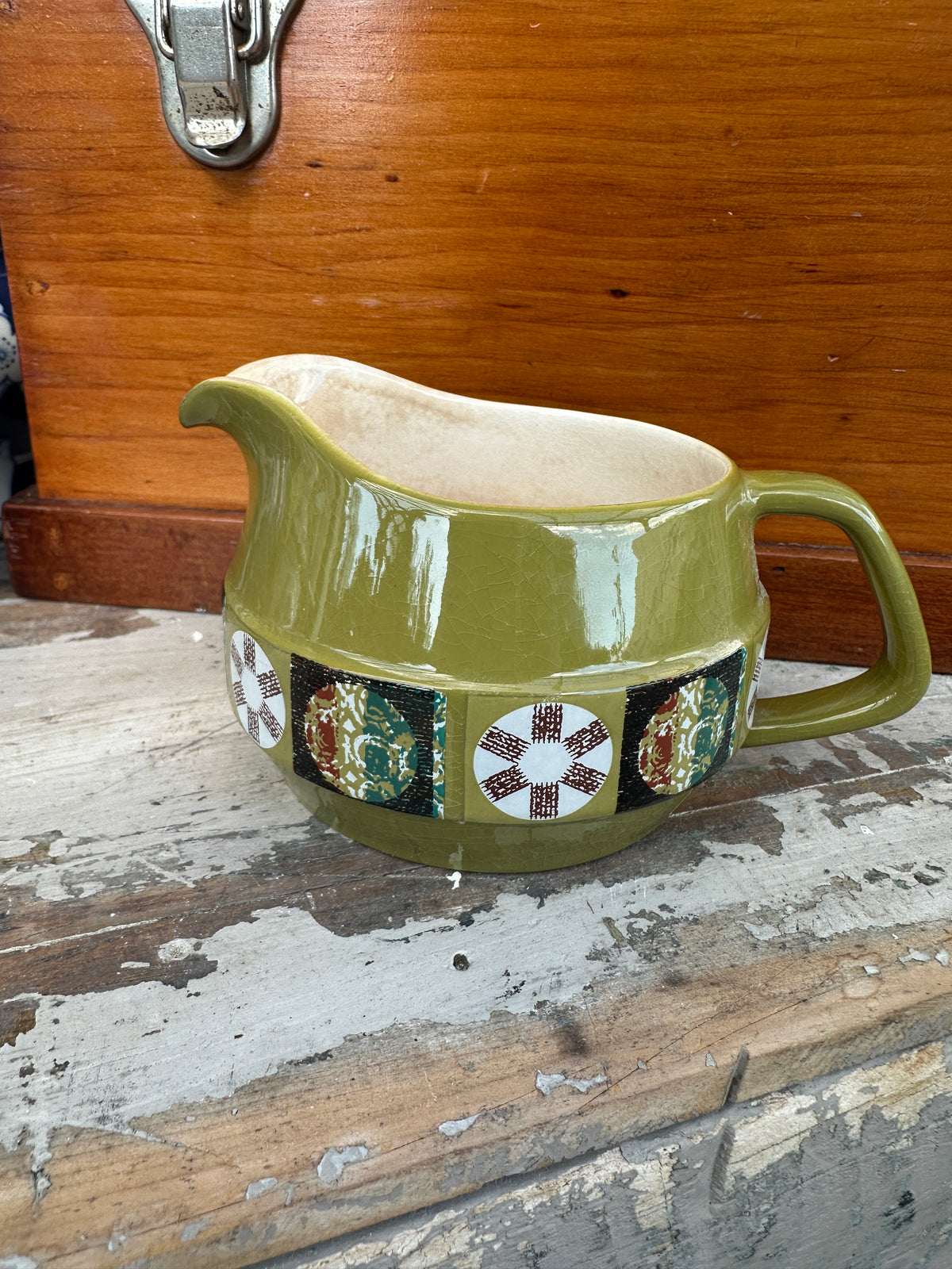 Olive green Jug
