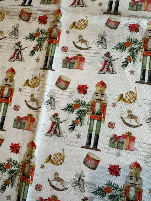Tea towel Nutcracker Suite patterned Michel Design works