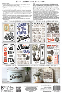 Home Sweet Home IOD Transfer small 8 sheets