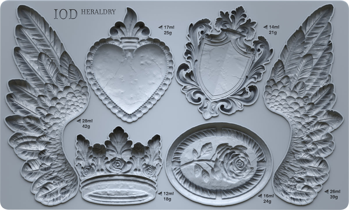 Heraldry IOD Mould