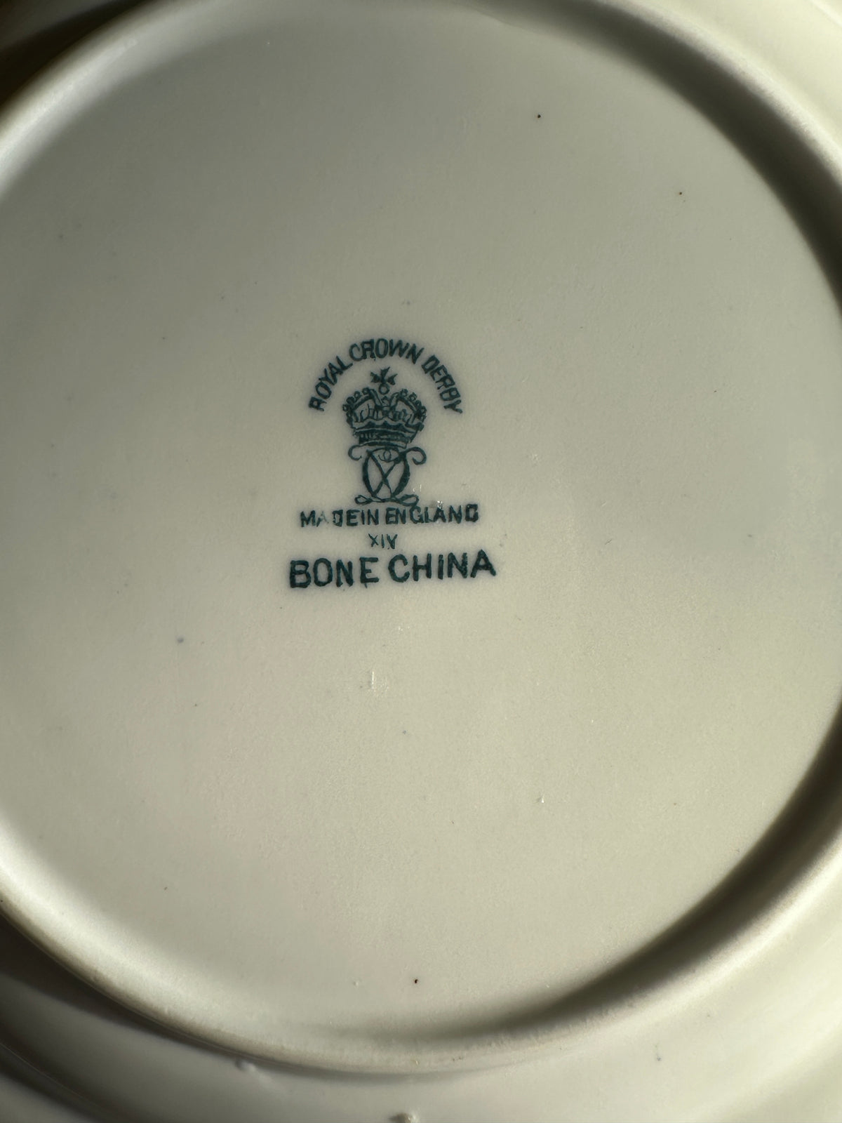 Royal Crown Derby Mikado Blue & White side plate 1951