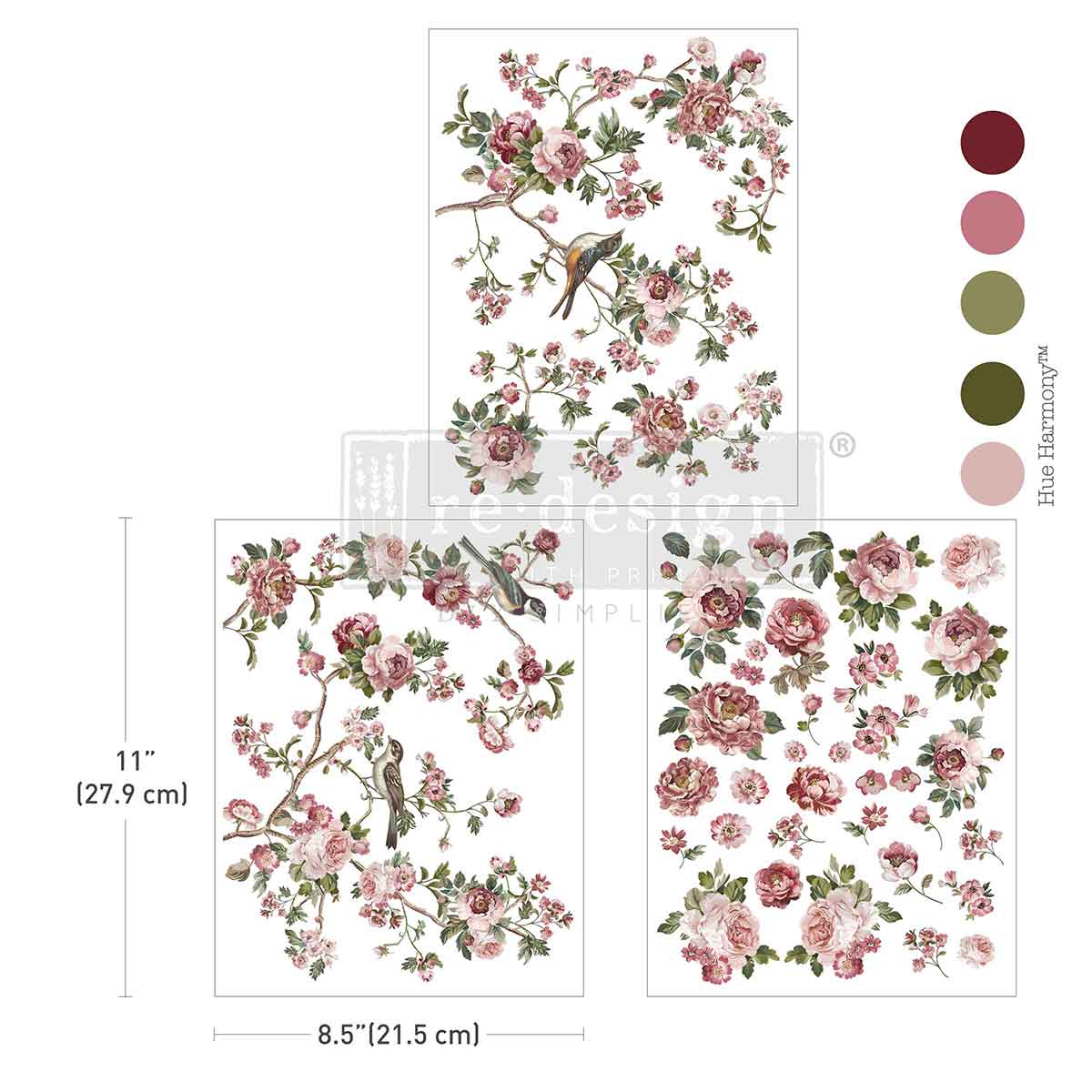 Redesign with Prima transfer middy The Enchanted Grove