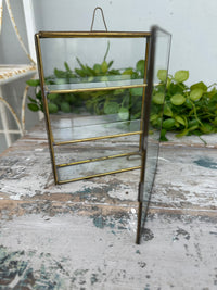 Mini Glass Display shelving Unit