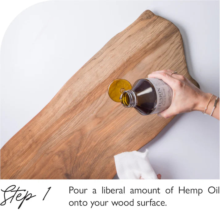 Hemp Oil Wood Finish