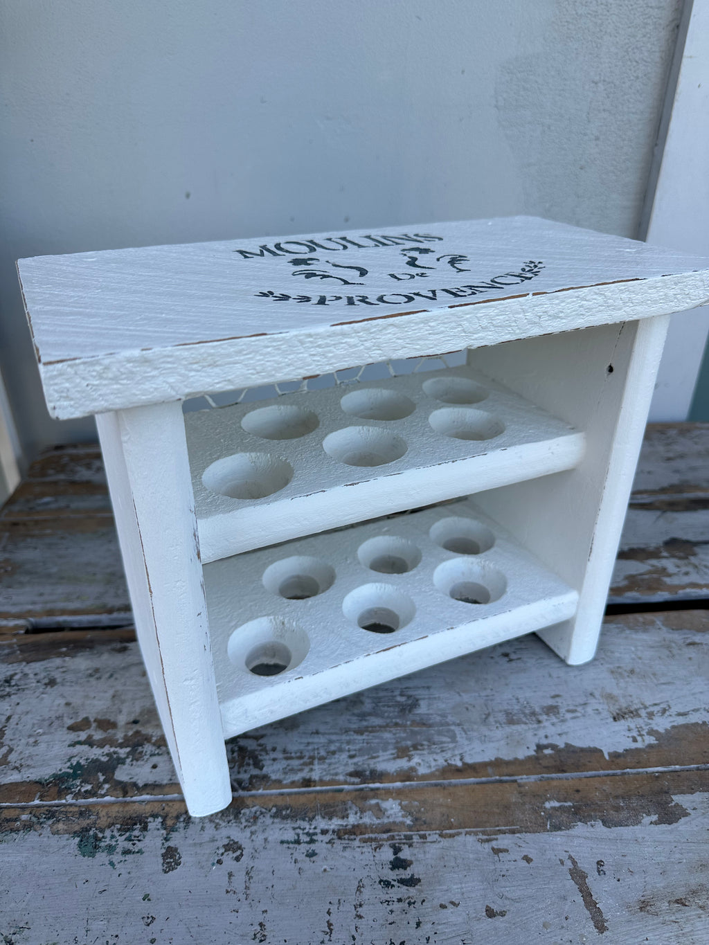 Wooden Egg Stand