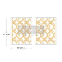 Redesign GOLD transfer Middy Golden Lacework