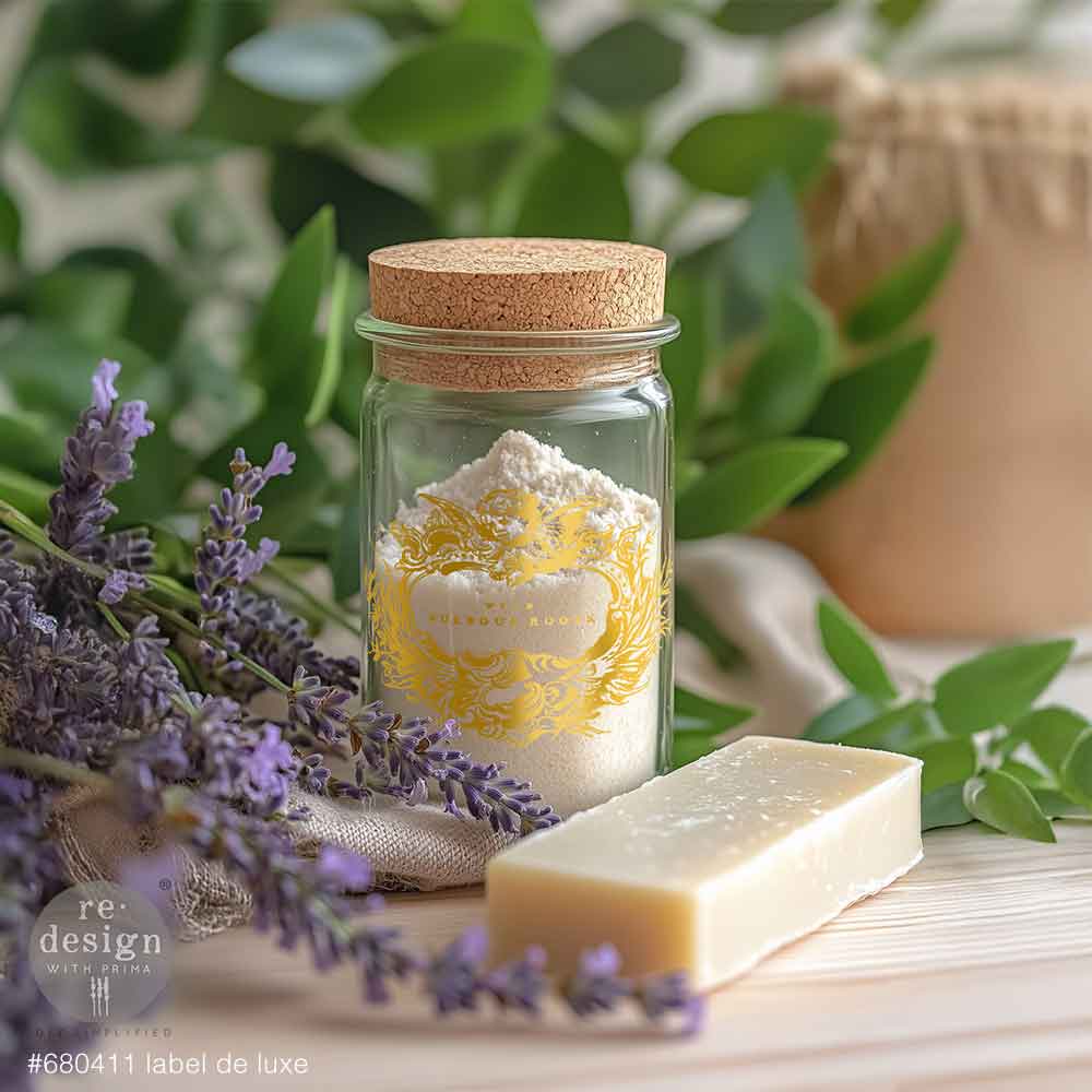 Redesign GOLD transfer Middy Label De Luxe KACHA