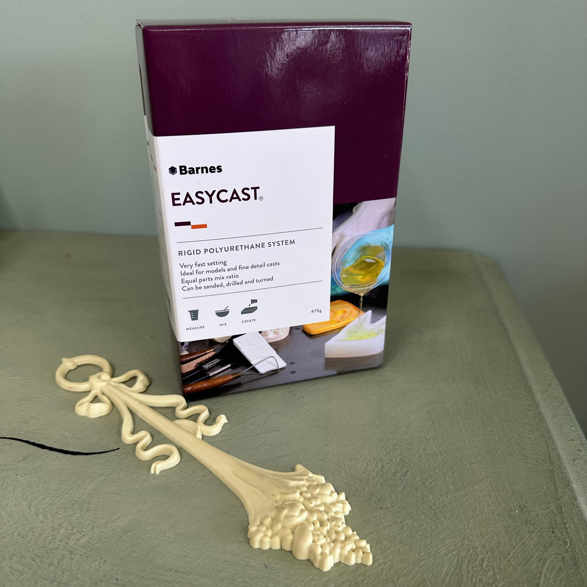 Easycast Resin 100:100 950g -  Fast Set to use in moulds