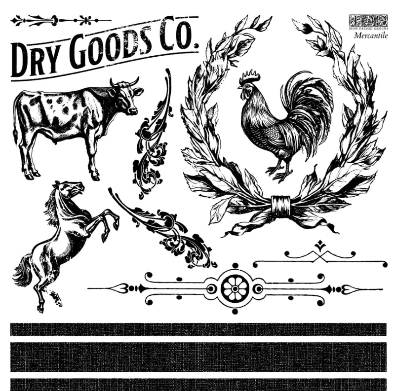 Mercantile IOD Stamp 2 sheets