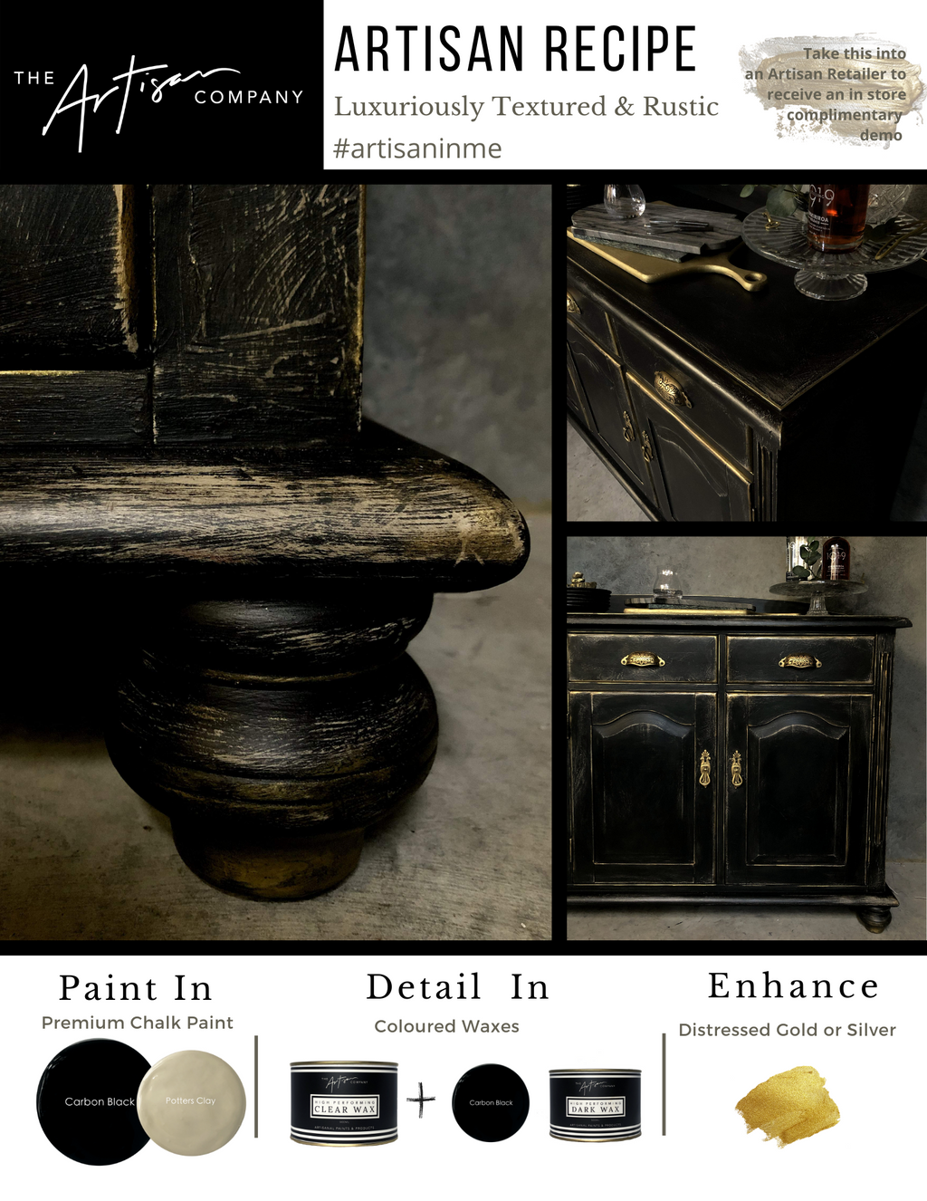 Artisan Paint Recipe Luxuriously Textured & Rustic