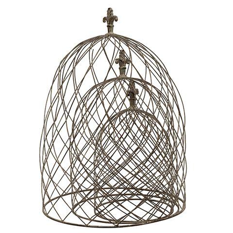 Wire Cloche Dome medium by French Country Collections