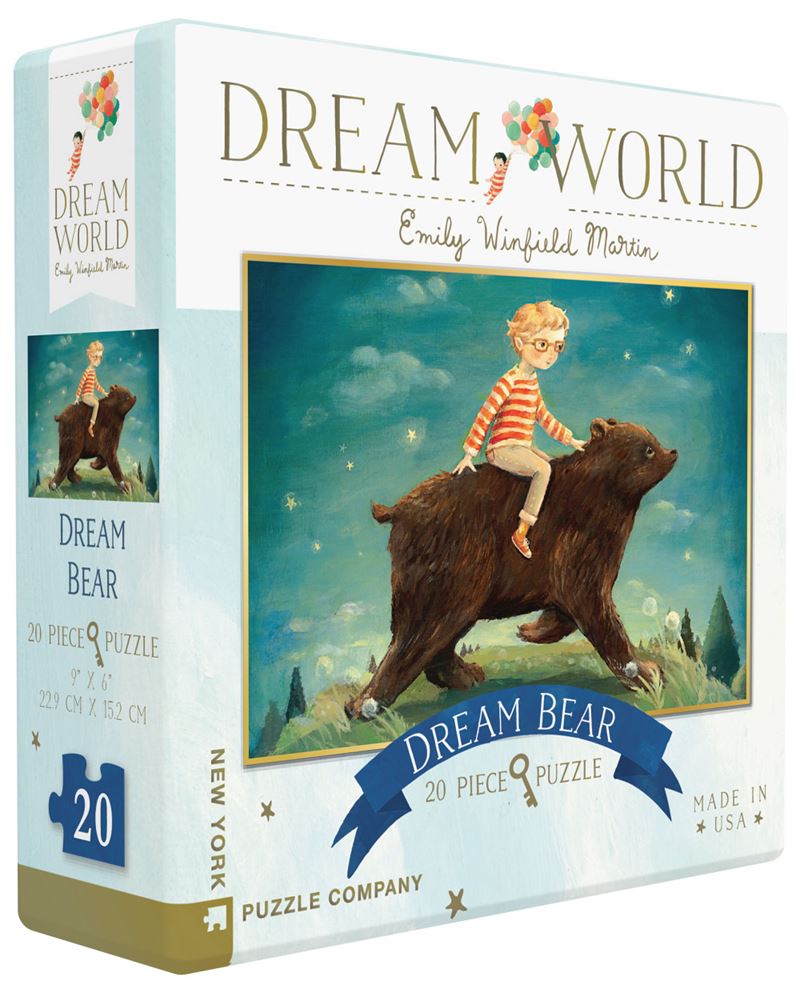 NY Puzzle Co Dream Bear jigsaw 20pce mini