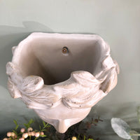 Hanging Grecian Lady Head Vase