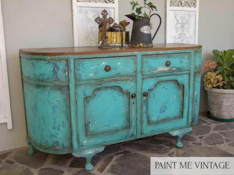 HOW TO create a layered Chalk Paint look The Shipwreck Sideboard