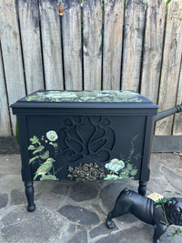 Black Botanical Cabinet