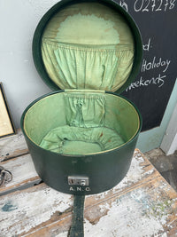 Hat Box Vintage green