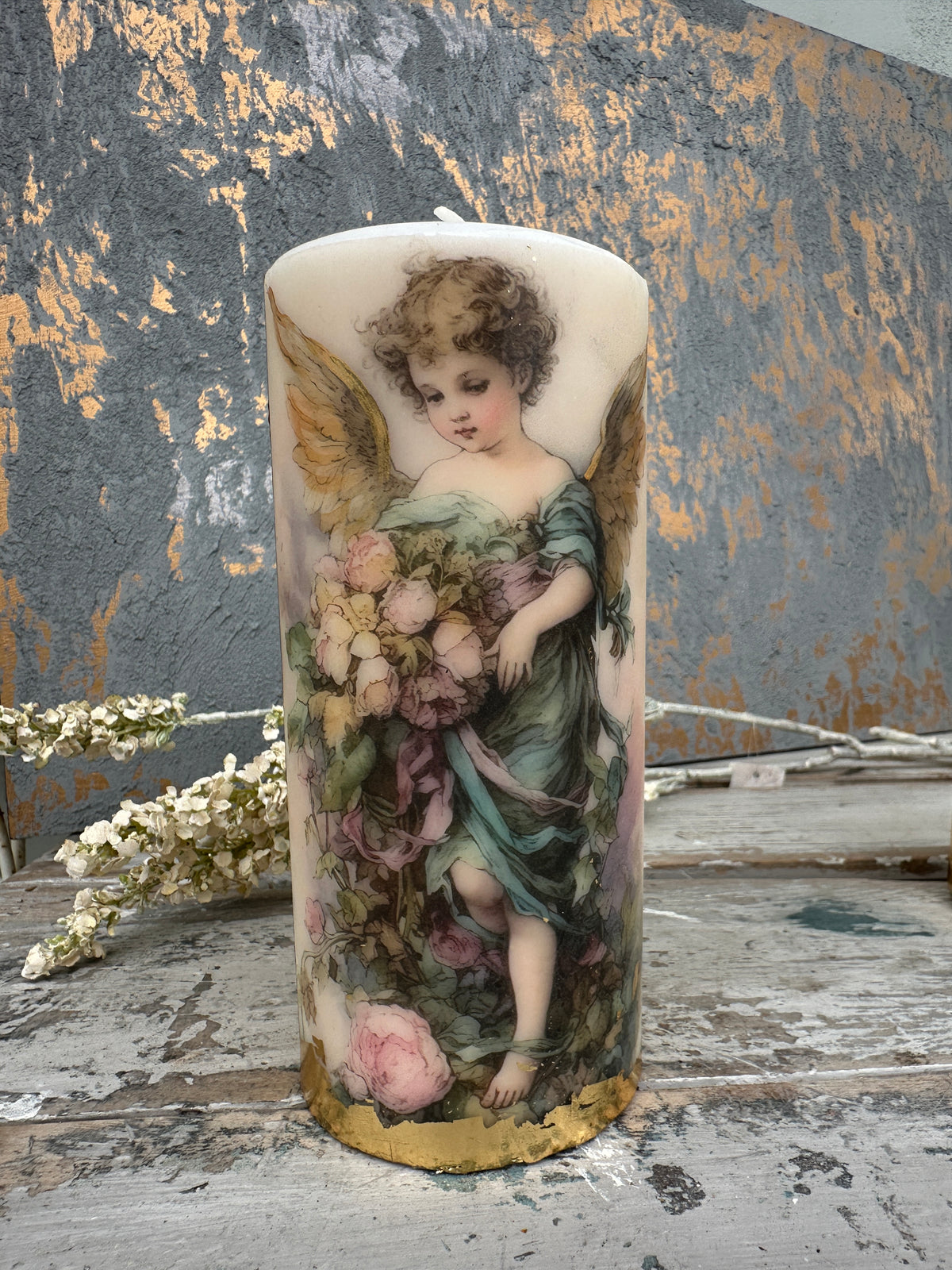 Garden Faye Candle Tall