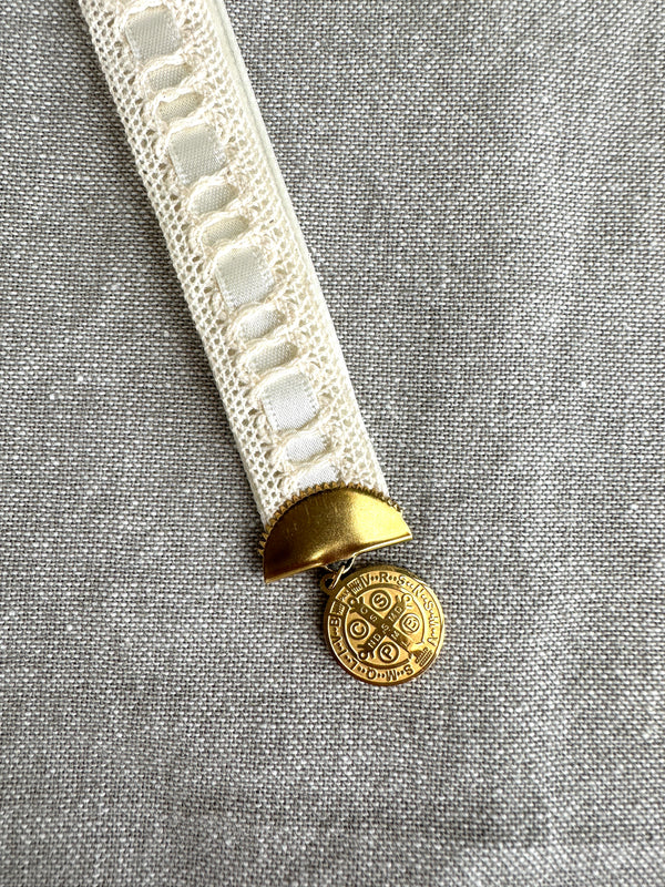 Decor prayer book mark w mini sovereign cross