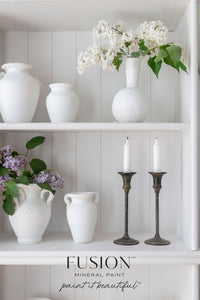 Victorian Lace Fusion Mineral Paint white paint for furniture