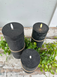 LED Flameless candle Black