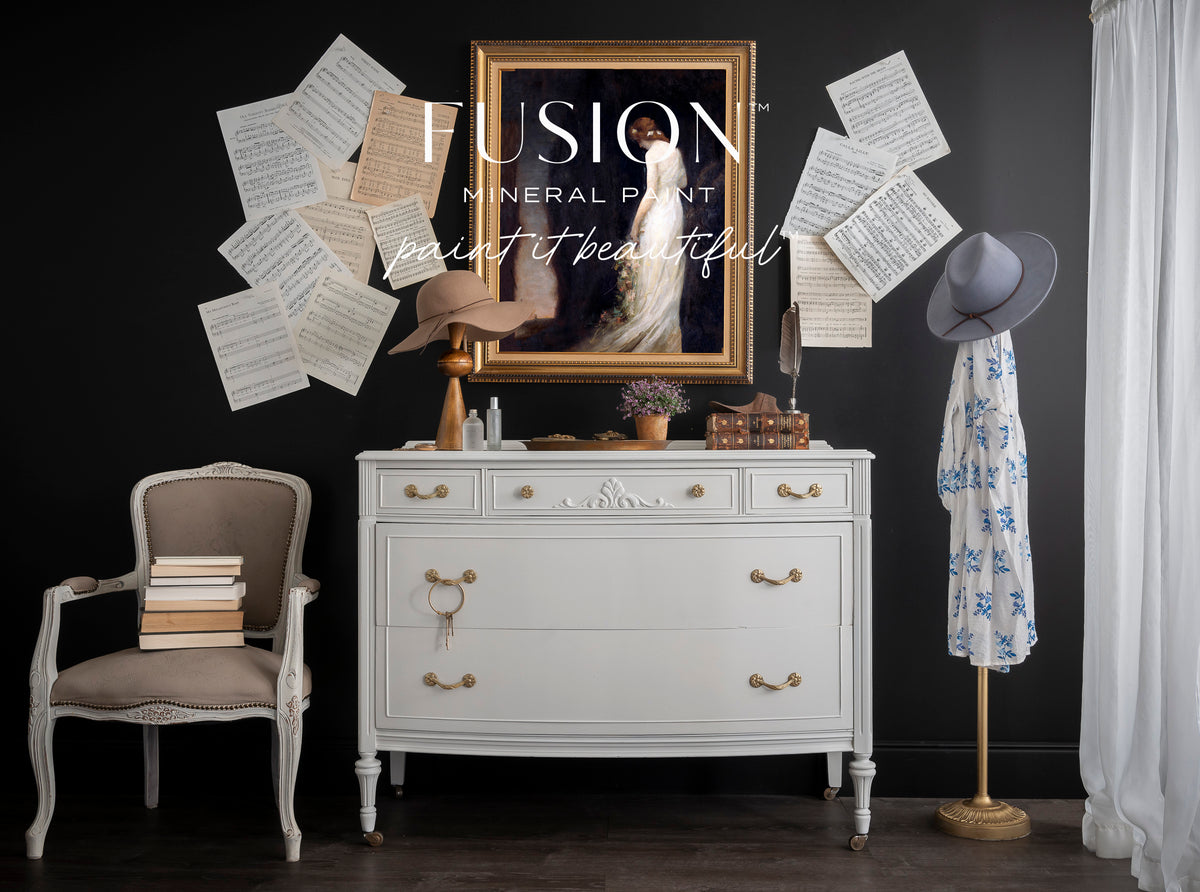 Parchment Fusion Mineral Paint furniture paint