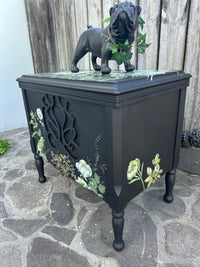 Black Botanical Cabinet