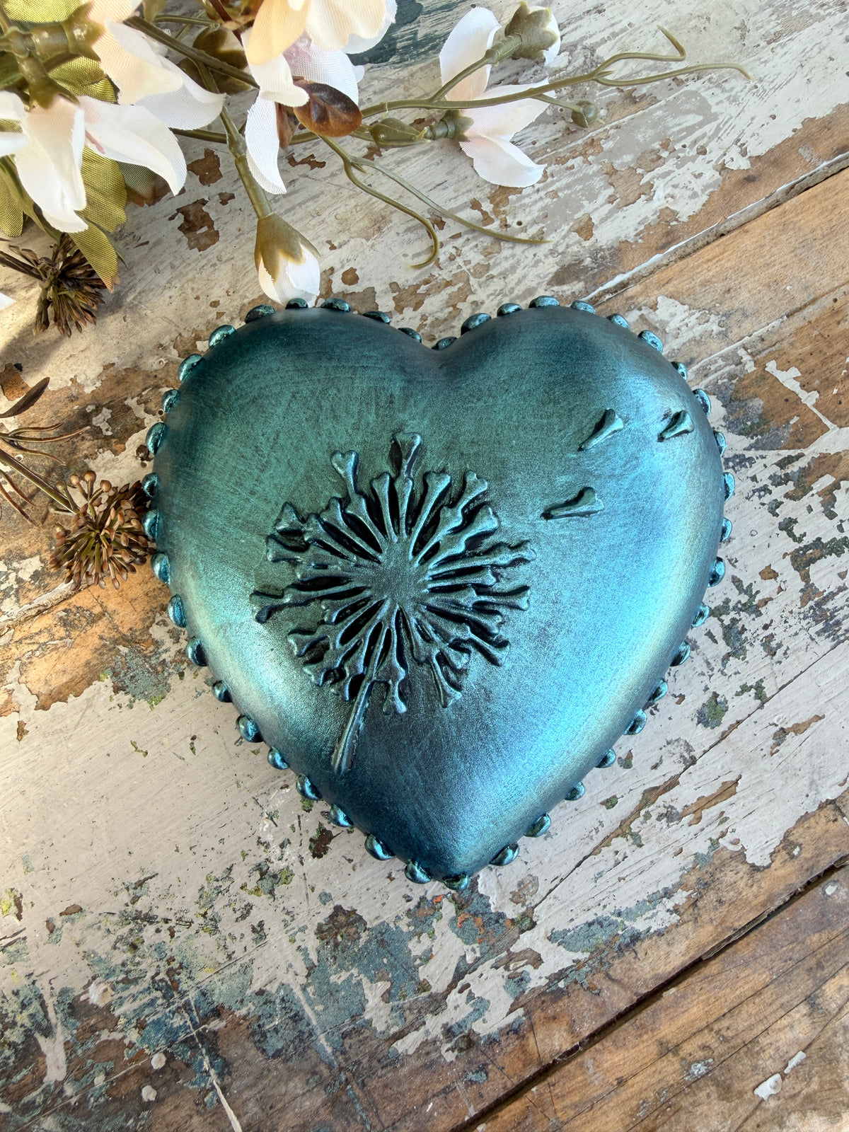 Wall heart Kingfisher Dandelion