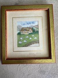 Sharon Jervis Sheep Print II
