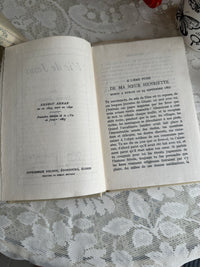 French Vie de Jesus Vintage Book cream small