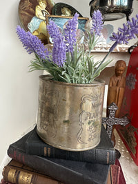 Italian Silver Nougat tin