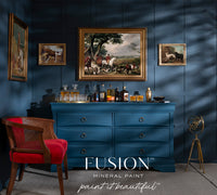 Willowbank blue Fusion Mineral Paint for furniture