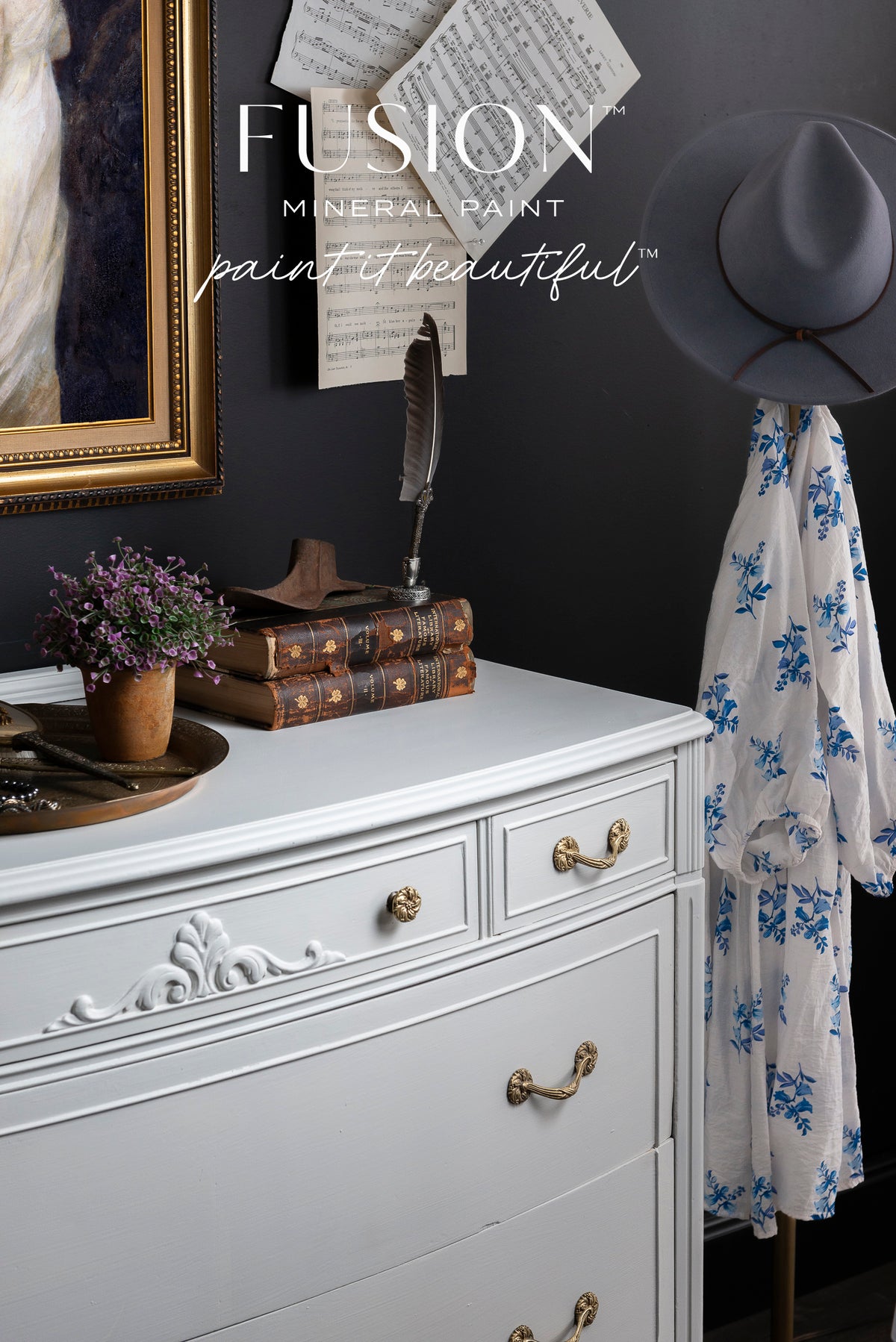 Parchment Fusion Mineral Paint furniture paint