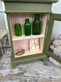 Mini Olive Display cabinet