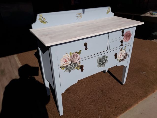stillwater grey chalk paint