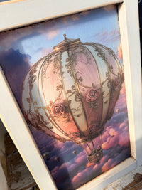 Pink Air drifter framed