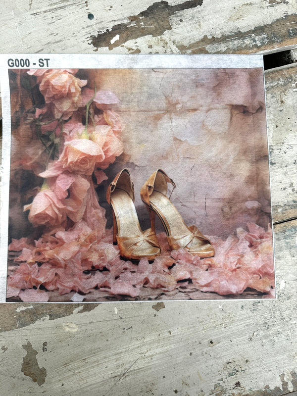 High heels Paper for Decoupage 