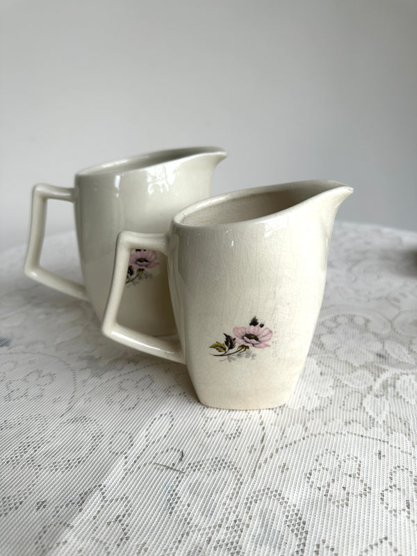 Pink Rose Vintage Jugs two sizes