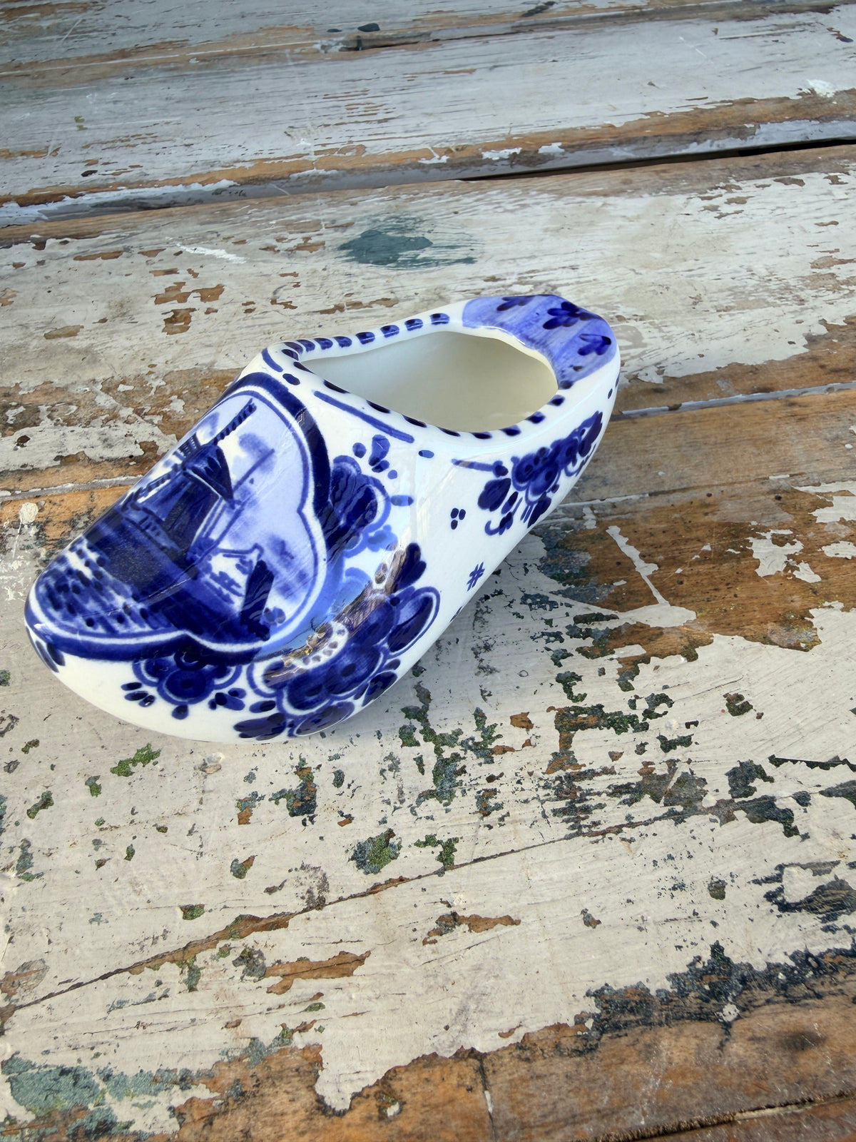 Blue & White Chinoiserie Clogs - sold separately